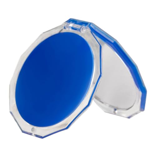 Magnifyings Kompakter Kosmetikspiegel Eleganter Tragbarer Taschen Make Up Spiegel Mit 10-facher Vergrößerung Und 1 X True View Spiegel von Ukbzxcmws