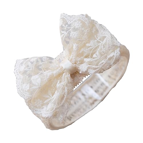 Schleifen Stirnband Für Kleine Mädchen Prinzessin Spitzen Haarband Großes Kopftuch Kinder Haar Accessoire Kleinkind Mädchen Foto Requisiten Baby Haar Accessoires Reisen Für Mädchen von Ukbzxcmws