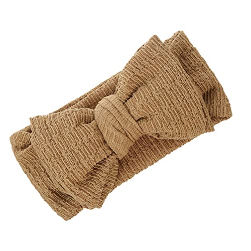 Stirnband Mit Schleife Für Babys Großer Kopfwickel Elastisches Haarband Kopfschmuck Kinderhaar Accessoires Turban Breite Stirnbänder Baby Haarbänder Für Mädchen Für Neugeborene von Ukbzxcmws