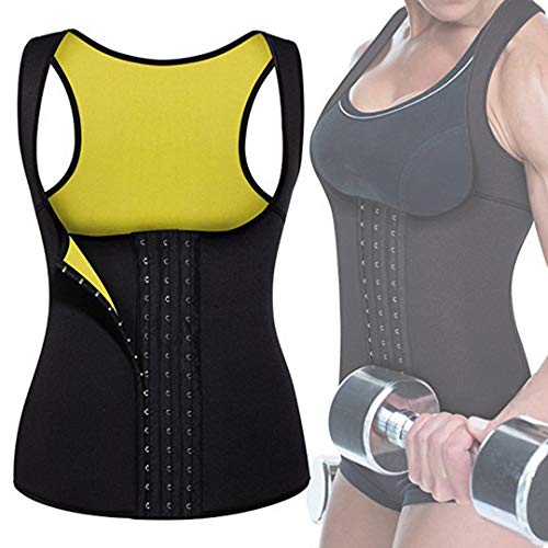 Ukerdo Damen Taillenmieder Korsett Körper Abdomen Former Saunaanzüge Trimmer Hemd Abmagerung Fitness Trainieren Gürtel Weste Shapewear von Ukerdo