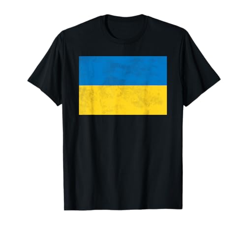 Ukraine-Flagge, Grafik für Männer, Frauen, Kinder T-Shirt von Ukraine Graphic Flag Store