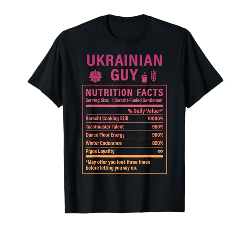 Lustiger ukrainischer Kerl Stolze Männer mit ukrainischen Wurzeln T-Shirt von Ukrainian Culture Gifts for Ukrainian Men