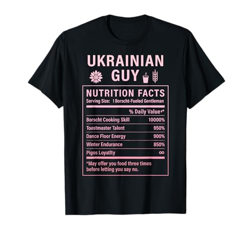 Lustiger ukrainischer Kerl Stolze Männer mit ukrainischen Wurzeln T-Shirt von Ukrainian Culture Gifts for Ukrainian Men