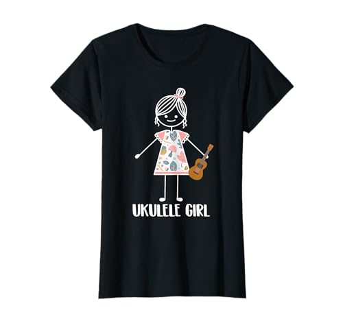 Ukulele Girl Gitarre Gitarrist - Ukulelist Uke Ukulele T-Shirt Ukulele Girl Gitarre Gitarrist - Ukulelist Uke Ukulele T-Shirt von Ukulele Geschenke & Ideen