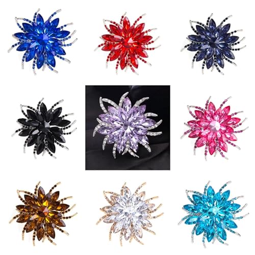 9PCS Vintage Tier Insekten Brosche Pin Set Elegante Strass simulierte Perlen Corsages Schal Clips Schmuck Zubehör 9PCS Vintage Tier Insekten Brosche Pin Set Elegante Strass simulierte Perlen Corsages Schal Clips Schmuck Zubehör von Ulalaza