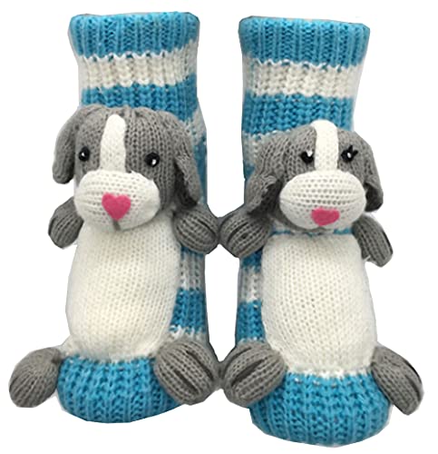 Ulalaza Rutschfeste Bodensocken für den Haushalt Strickpullover Freizeitsocken Hausschuhe Socken für Damen von Ulalaza