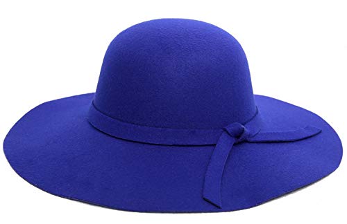 Tobe-U Einfarbig Cloche Eimer mit Bowler Fedora Floppy Derby Vintage k¨¹nstliche Filz Hut M¨¹TZE f¨¹r Frauen Tobe-U Einfarbig Cloche Eimer mit Bowler Fedora Floppy Derby Vintage k¨¹nstliche Filz Hut M¨¹TZE f¨¹r Frauen von Ulalaza