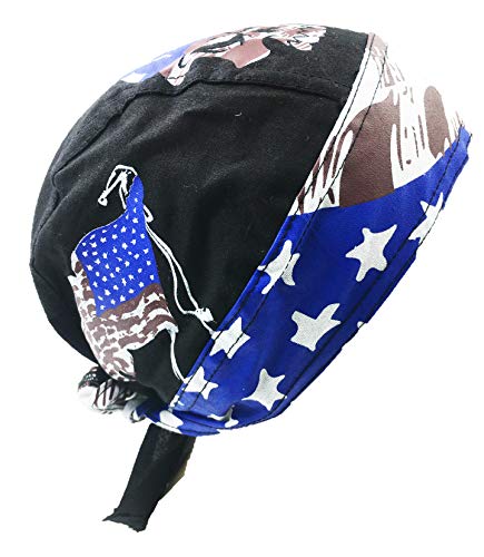 Ulalaza Atmungsaktive Bandana Mütze Baumwolle Durag Headwrap Piratenkappe Skull Caps Herren Damen Gr. Einheitsgröße, 03 05 Ulalaza Atmungsaktive Bandana Mütze Baumwolle Durag Headwrap Piratenkappe Skull Caps Herren Damen Gr. Einheitsgröße, 03 05 von Ulalaza