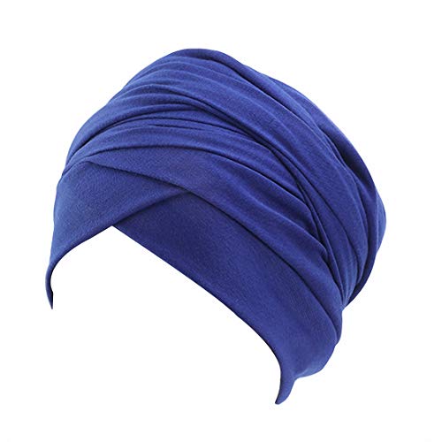 Ulalaza Damen Kopftuch Chemo Krebs Hut Mütze Schlaf Turban Kopf Wraps Kopfbedeckungen Traceless Bonnet Cap Nacht Hut von Ulalaza