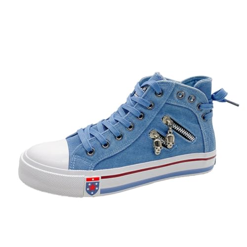 Ulalaza Damen-Low-Top-Plateau-Block, Bequeme künstliche PU-Schuhe, Klassische Mode, lässig, neongrün, Fuchsia, Mehrfarbig, lässige Schnür-Walking-Sneaker für Straßenparty, Hochzeit, Nachtclub von Ulalaza