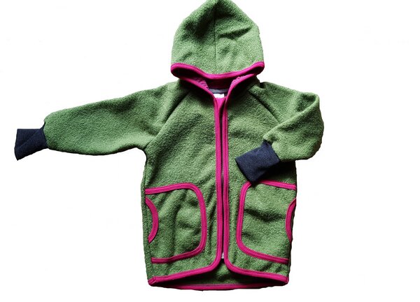 Ulalü Kinder Wollwalkjacke mit Reißverschluss von Ulalü