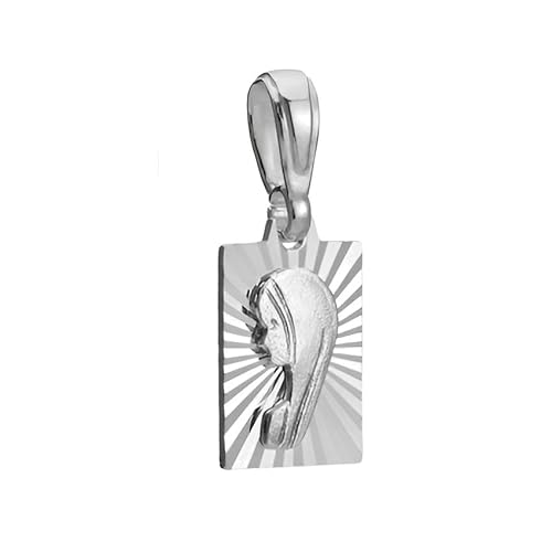Ulex Premium 925 Sterling Silber Anhänger Medaillon Muttergottes stillend poliert vergoldet religiös Schmuck Damen Herren Amulett Ulex Premium 925 Sterling Silber Anhänger Medaillon Muttergottes stillend poliert vergoldet religiös Schmuck Damen Herren Amulett von Ulex Premium