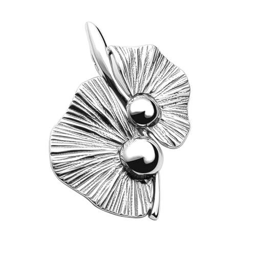 Ulex Premium 925 Sterling Silber polierter und oxidierter schlichter Anhänger klassisch elegant vielseitig modisch hochwertig Damen Herren Schmuck von Ulex Premium