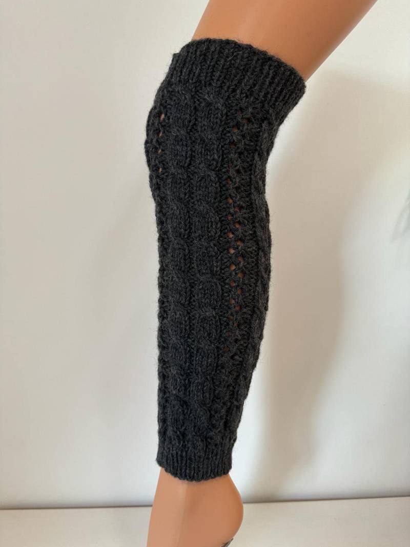 Beinstulpen Luca I Größe M von UlisWollSachen