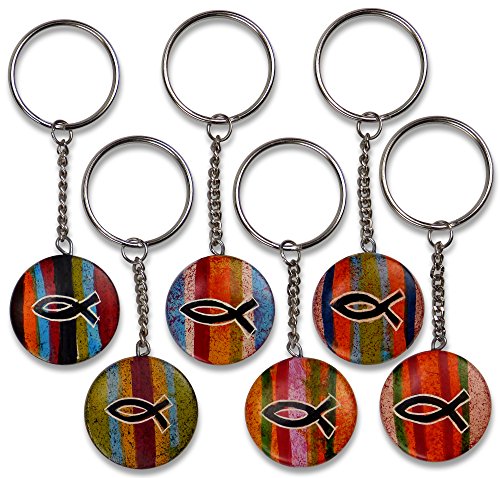 Uljö °° Schlüsselanhänger Ichthys aus Speckstein Handarbeit - Fair trade! von Uljö