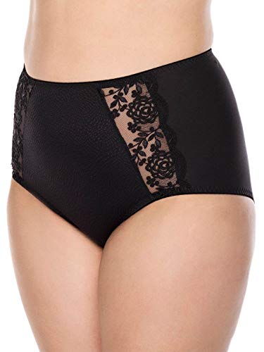 ulla Lingerie féminine Miederslip Ella 3610 schwarz 48 von ulla