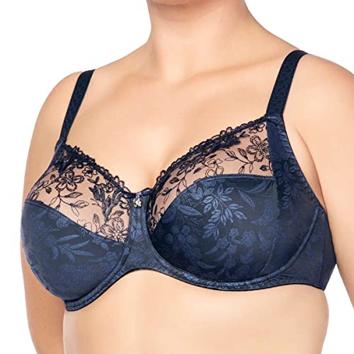 ulla Lingerie féminine BH Jasmin Cup B - L mit Bügel 2723 Midnight 100G von ulla