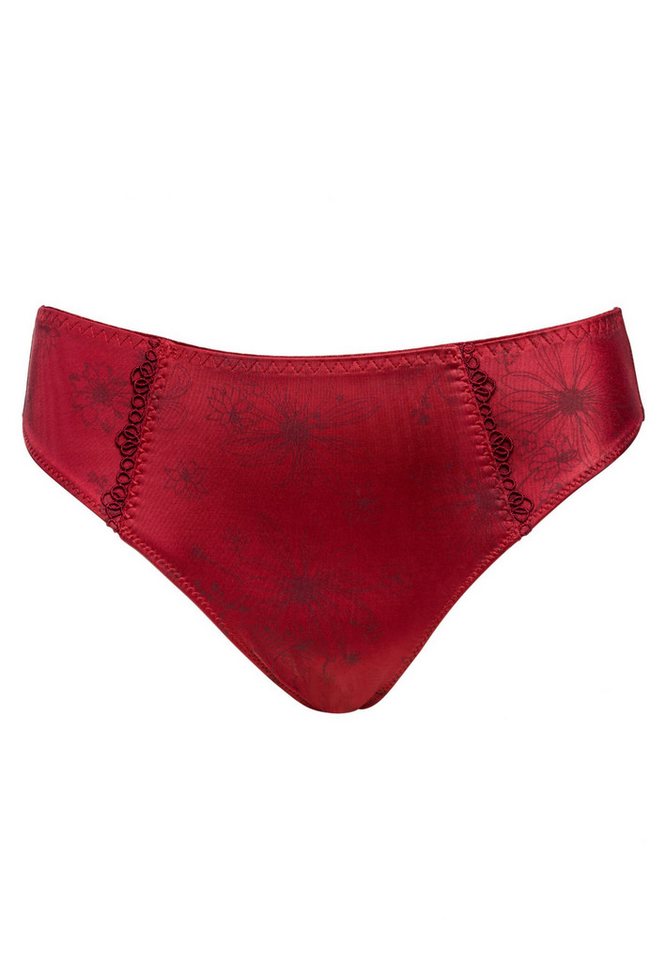 Ulla Dessous Midislip Viola (1-St) Slip - Blickdicht - Slip aus formender Microfaser in edlem Blütenprint von Ulla Dessous