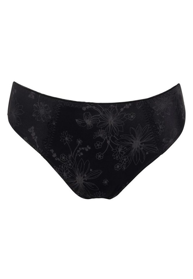 Ulla Dessous Midislip Viola (1-St) Slip - Blickdicht - Slip aus formender Microfaser in edlem Blütenprint von Ulla Dessous