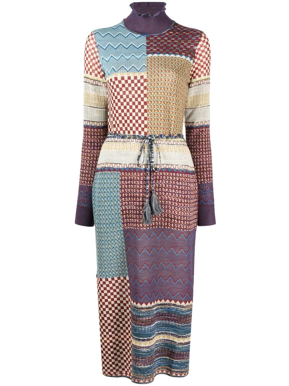 Ulla Johnson Gestricktes Kleid mit Patchwork-Print - Mehrfarbig von Ulla Johnson