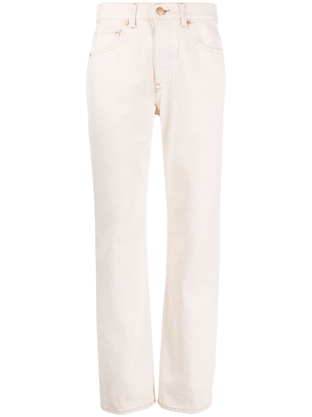 Ulla Johnson Daphne Distressed-Jeans - Nude von Ulla Johnson