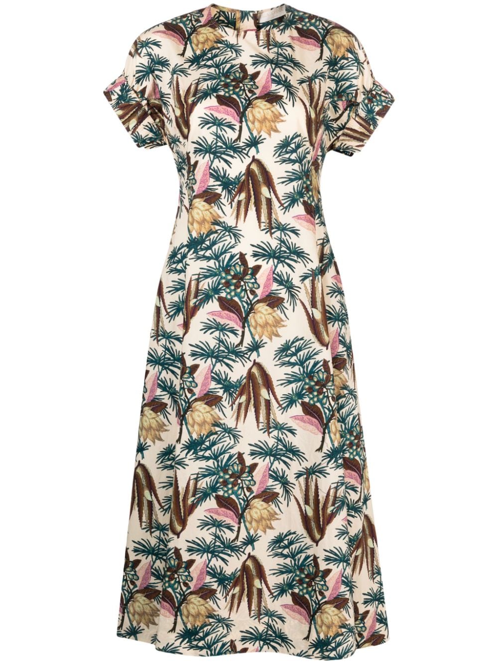 Ulla Johnson Devon Kleid mit floralem Muster - Nude von Ulla Johnson