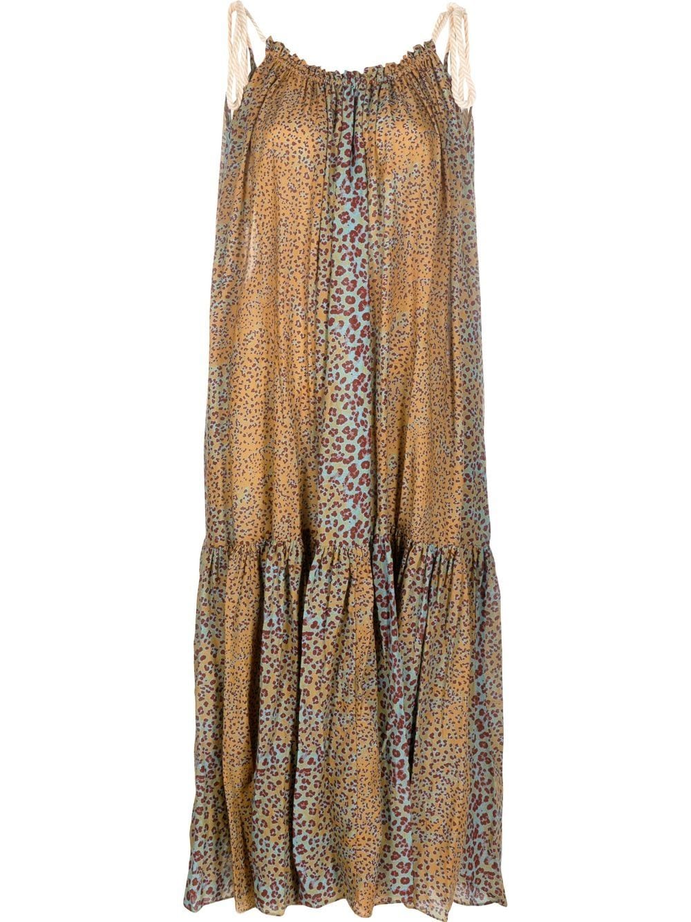 Ulla Johnson Kleid mit Leoparden-Print - Braun von Ulla Johnson