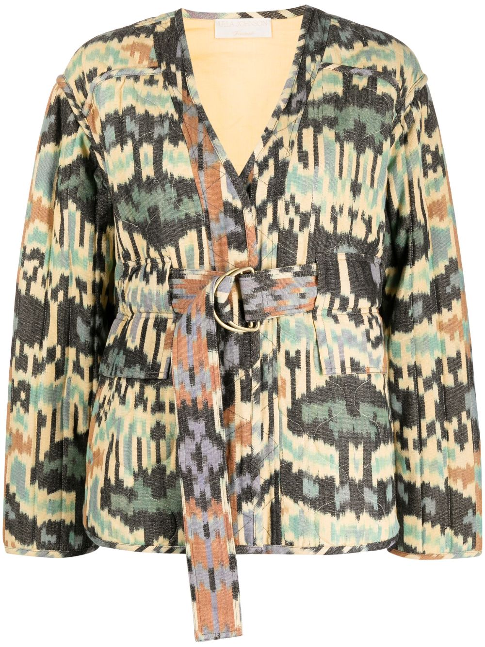 Ulla Johnson Lakshmi Jacke mit grafischem Print - Nude von Ulla Johnson