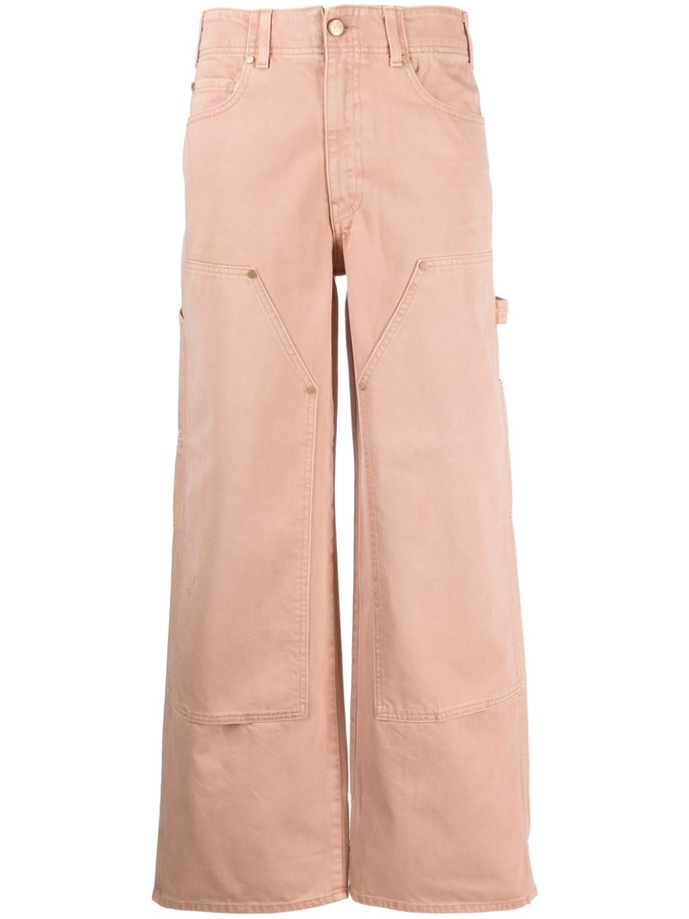 Ulla Johnson Weite High-Rise-Jeans - Rosa von Ulla Johnson