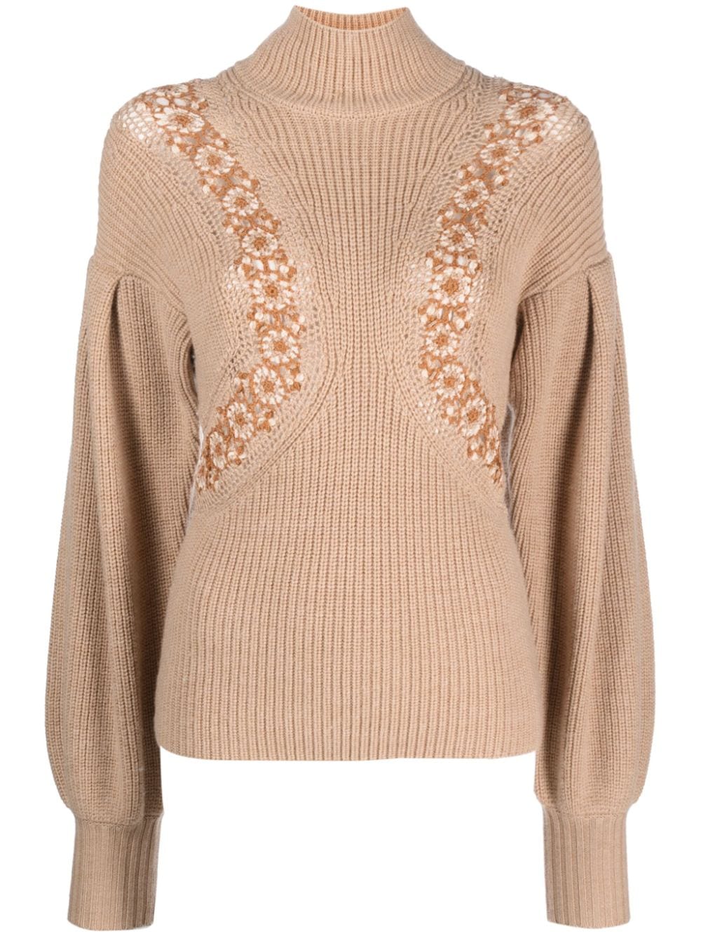 Ulla Johnson Pullover mit Häkeldetails - Braun von Ulla Johnson