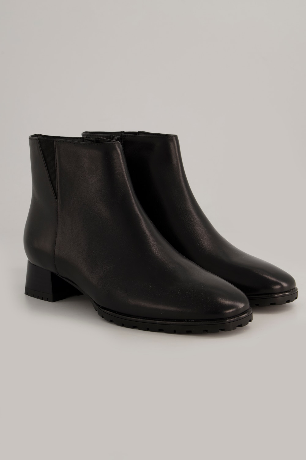 Ara Leder-Stiefeletten, Damen, schwarz, Größe: 40, Sonstige/Leder, Ulla Popken Ara Leder-Stiefeletten, Damen, schwarz, Größe: 40, Sonstige/Leder, Ulla Popken von Ulla Popken