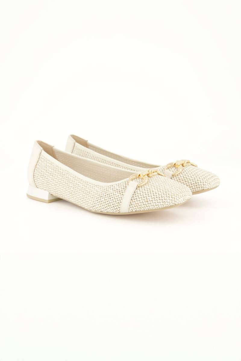 Caprice Ballerinas, Damen, beige, Größe: 39, Sonstige, Ulla Popken von Ulla Popken