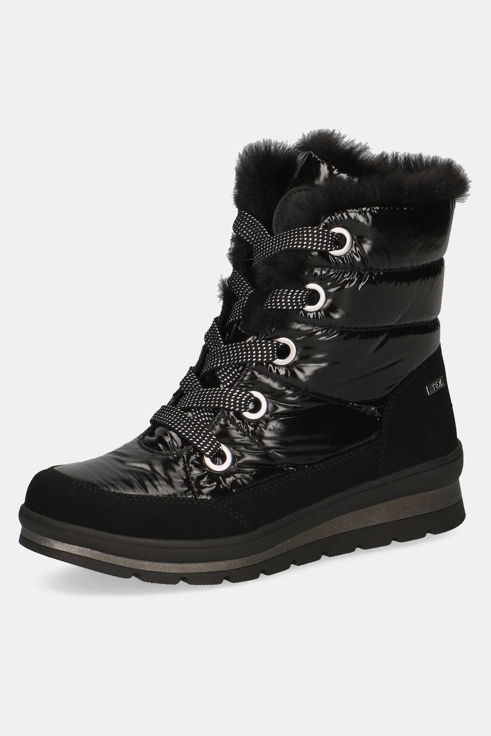 Caprice Funktions-Boots, Damen, schwarz, Größe: 38, Sonstige/Synthetische Fasern, Ulla Popken von Ulla Popken