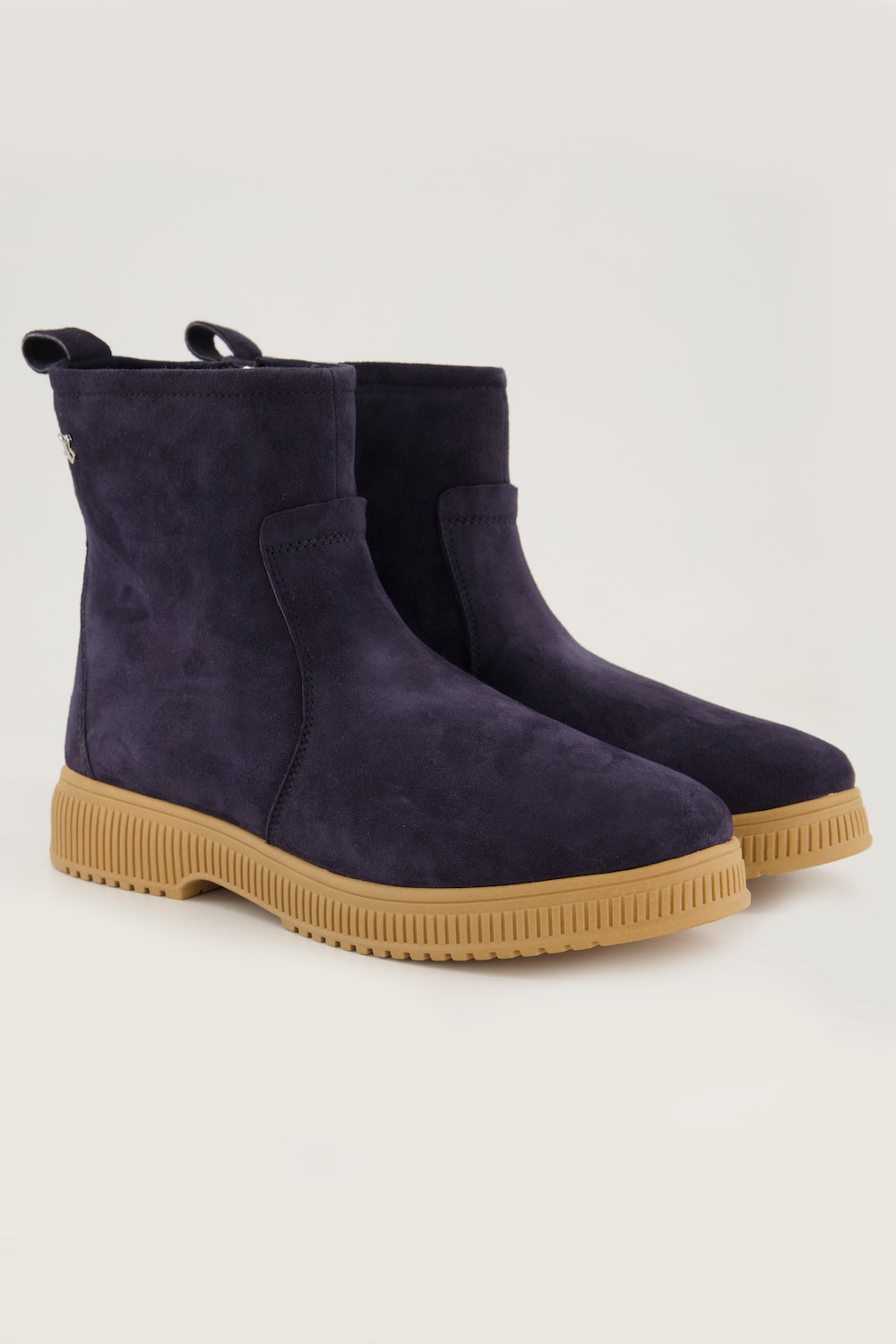 Caprice Leder-Stiefeletten, Damen, blau, Größe: 42, Sonstige/Leder, Ulla Popken von Ulla Popken