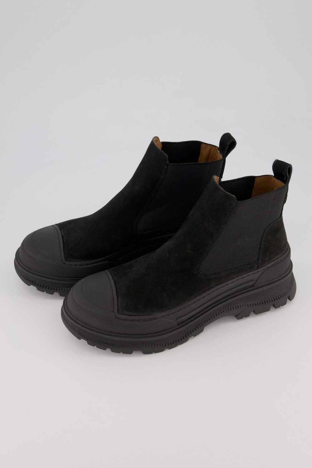 Chelsea-Boots, Chunky-Sohle, Elastikeinsatz, Weite H von 50%