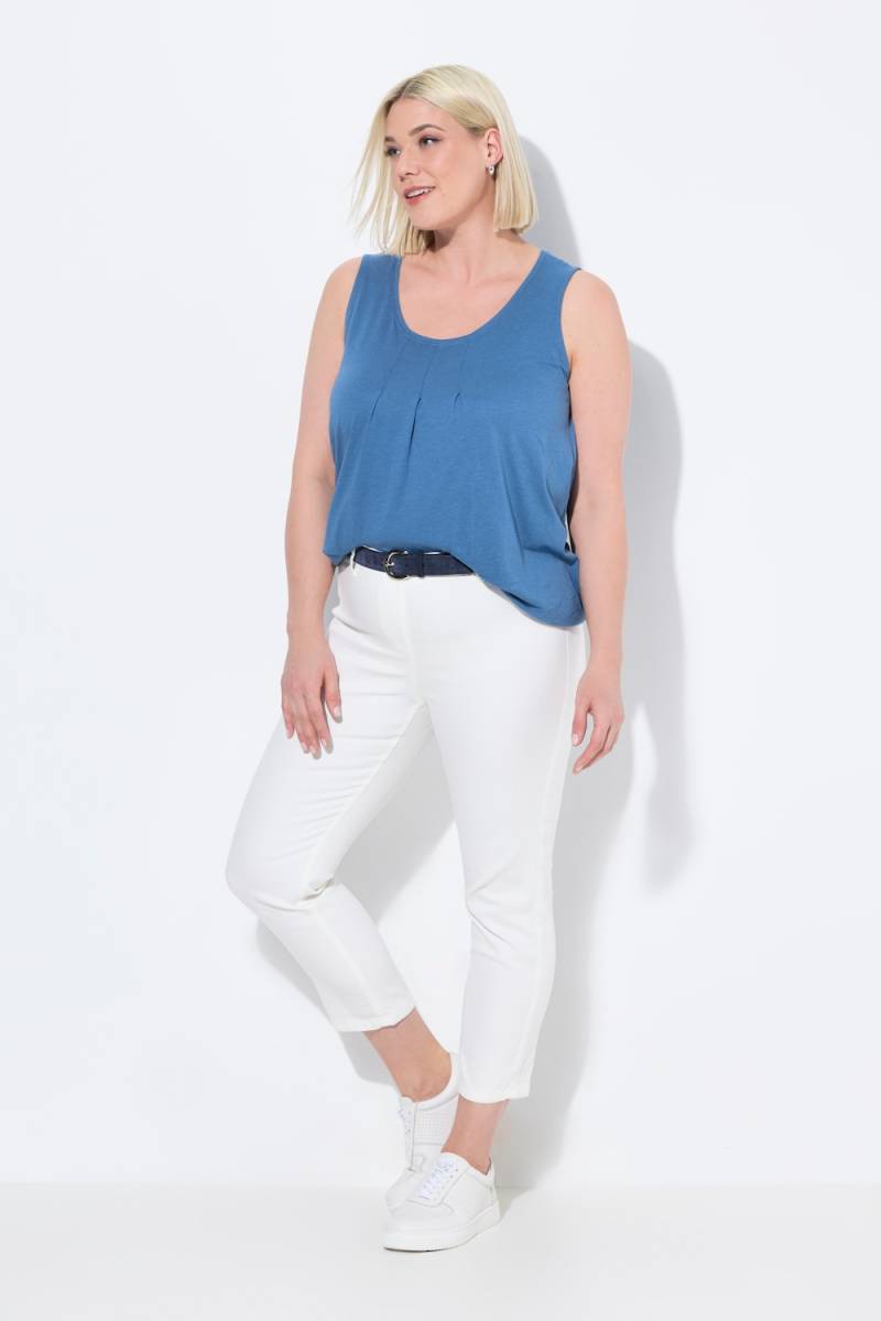 Große Größen 7/8-Jeggings Sienna, Damen, weiß, Größe: 52, Baumwolle/Polyester, Ulla Popken von Ulla Popken