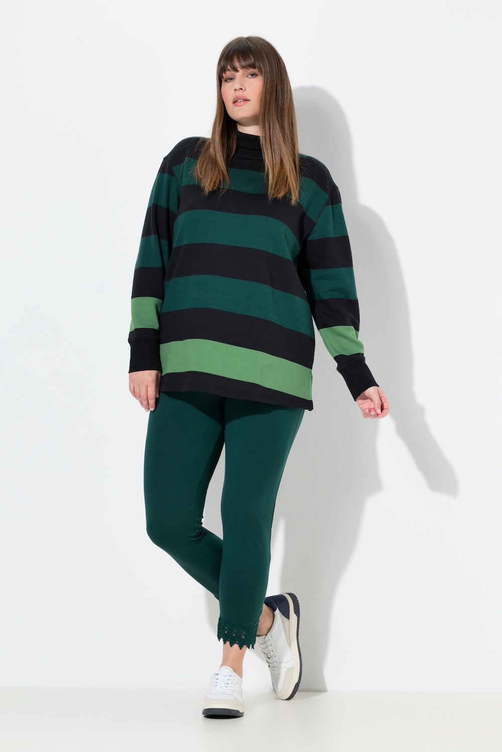 Große Größen 7/8-Leggings, Damen, türkis, Größe: 54/56, Baumwolle, Ulla Popken Große Größen 7/8-Leggings, Damen, türkis, Größe: 54/56, Baumwolle, Ulla Popken von Ulla Popken