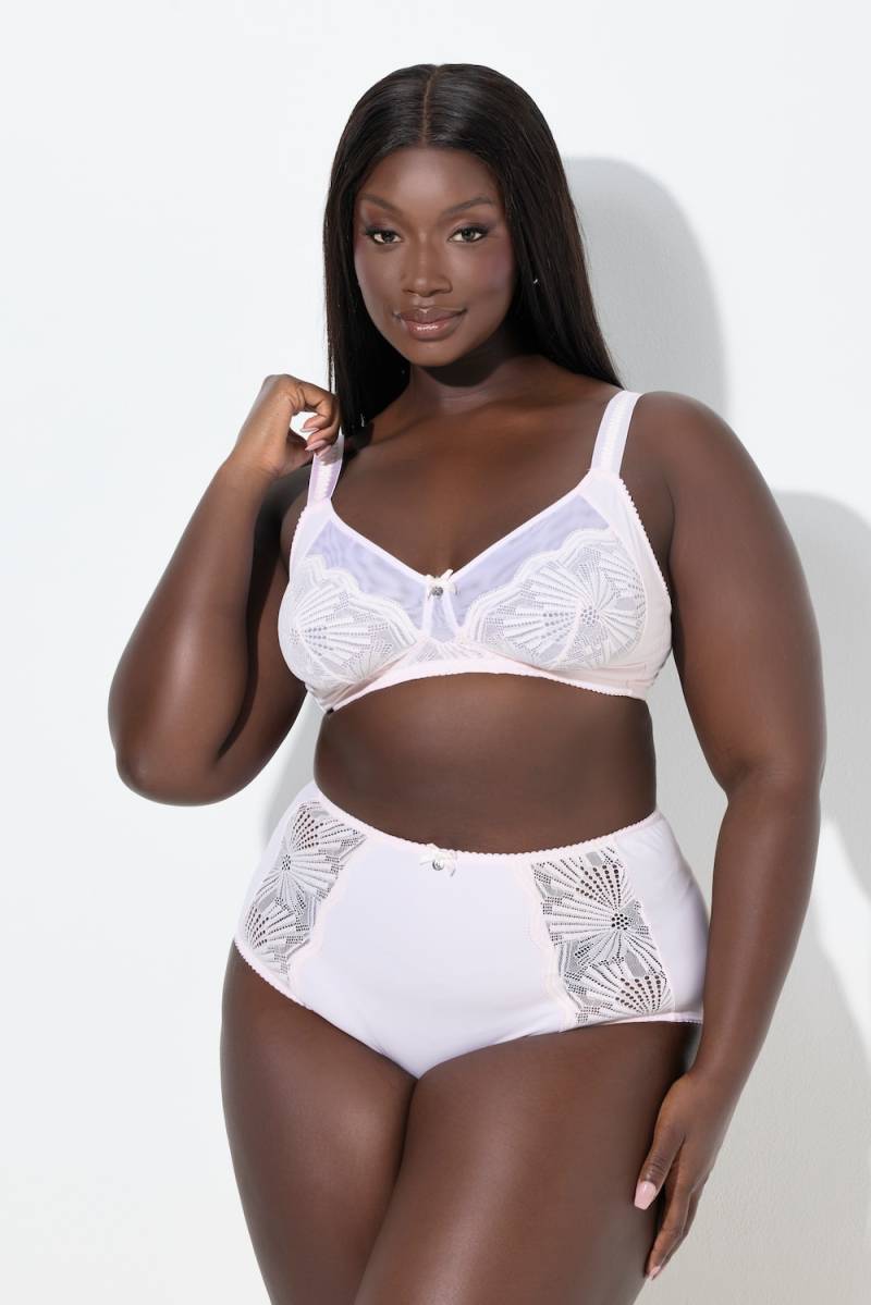 Große Größen BH, Damen, rosa, Größe: 110E, Synthetische Fasern/Elasthan, Ulla Popken von Ulla Popken