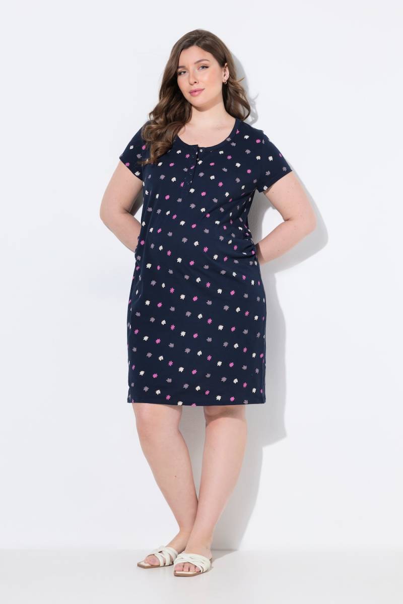 Große Größen Bellieva-Jerseykleid, Damen, blau, Größe: 58/60, Baumwolle, Ulla Popken Große Größen Bellieva-Jerseykleid, Damen, blau, Größe: 58/60, Baumwolle, Ulla Popken von Ulla Popken