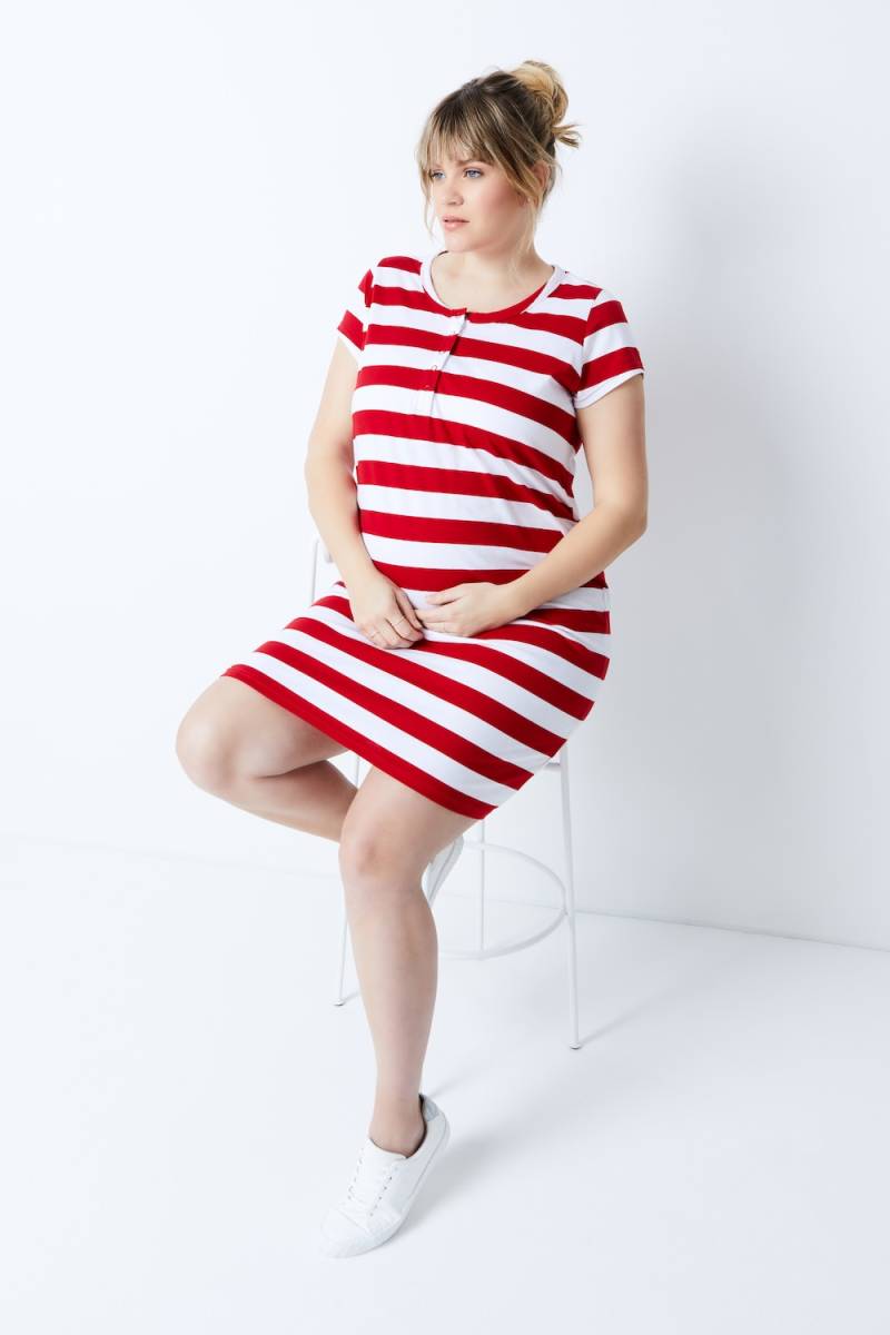 Große Größen Bellieva Kleid, Damen, rot, Größe: 58/60, Baumwolle, Ulla Popken Große Größen Bellieva Kleid, Damen, rot, Größe: 58/60, Baumwolle, Ulla Popken von Ulla Popken