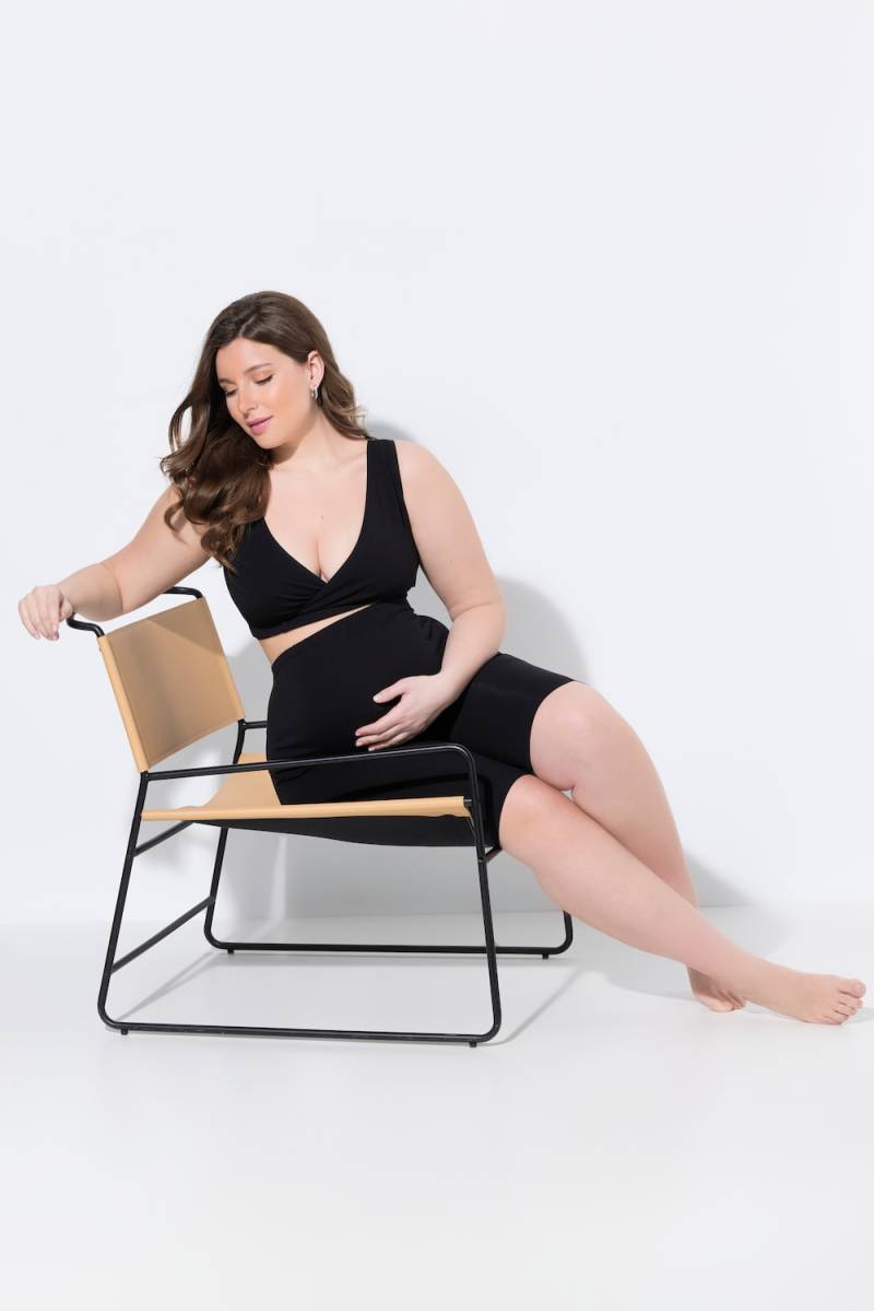 Große Größen Bellieva-Radler, Damen, schwarz, Größe: 50/52, Baumwolle, Ulla Popken Große Größen Bellieva-Radler, Damen, schwarz, Größe: 50/52, Baumwolle, Ulla Popken von Ulla Popken