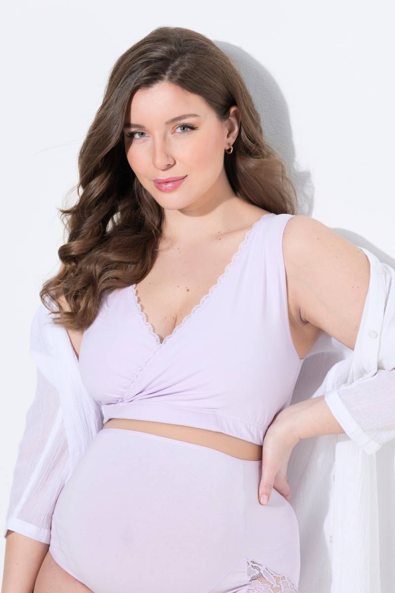 Große Größen Bellieva-Still-Bustier, Damen, lila, Größe: 54/56, Baumwolle, Ulla Popken Große Größen Bellieva-Still-Bustier, Damen, lila, Größe: 54/56, Baumwolle, Ulla Popken von Ulla Popken