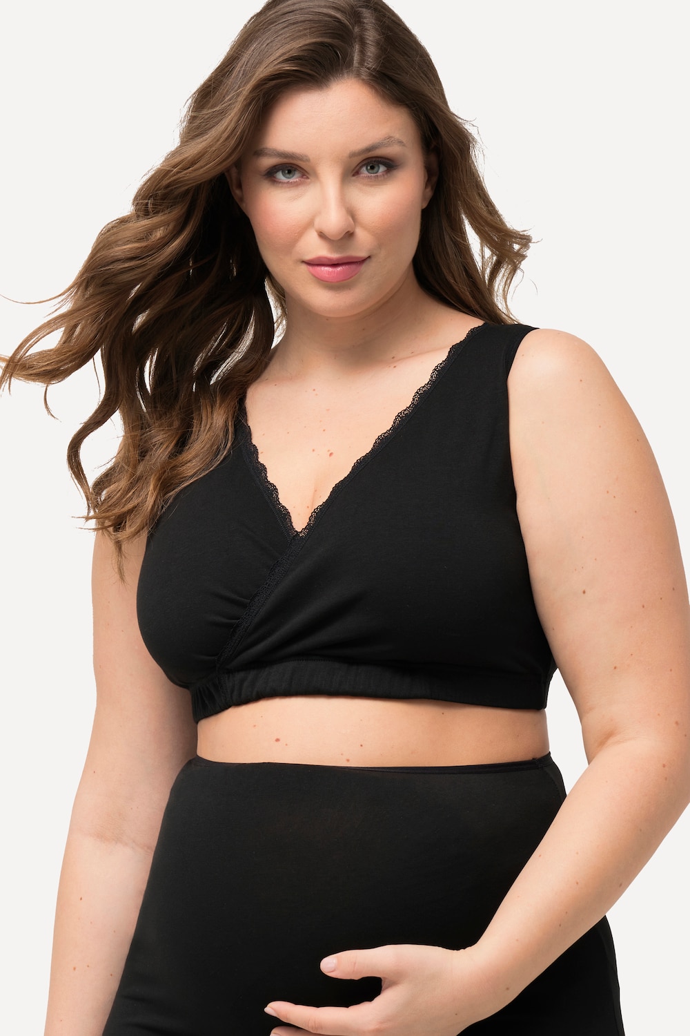 Große Größen Bellieva-Still-Bustier, Damen, schwarz, Größe: 50/52, Baumwolle, Ulla Popken Große Größen Bellieva-Still-Bustier, Damen, schwarz, Größe: 50/52, Baumwolle, Ulla Popken von Ulla Popken