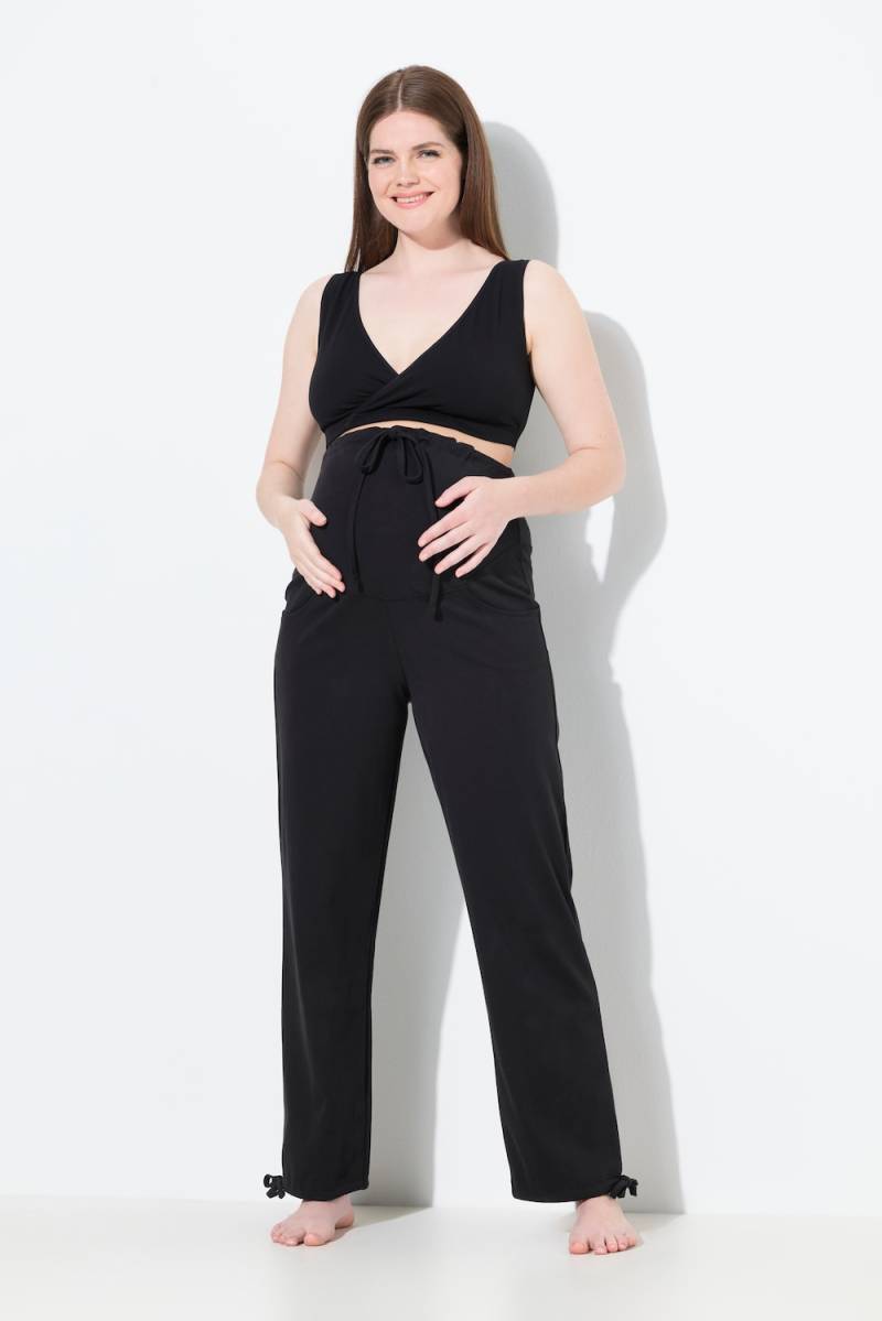 Große Größen Bellieva-Sweatpants, Damen, schwarz, Größe: 58/60, Baumwolle, Ulla Popken von Ulla Popken