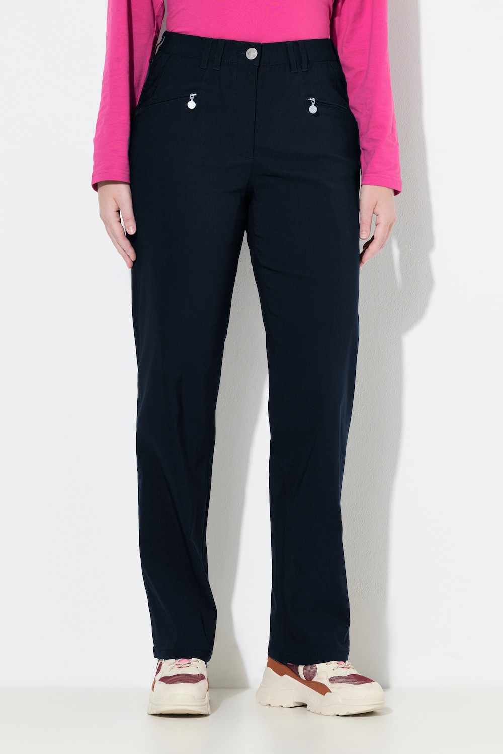 Große Größen Bengalinhose Mony, Damen, blau, Größe: 29, Viskose/Synthetische Fasern, Ulla Popken von Ulla Popken