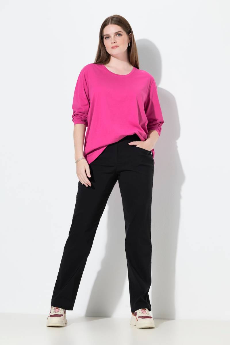 Große Größen Bengalinhose Mony, Damen, schwarz, Größe: 54, Viskose/Synthetische Fasern, Ulla Popken von Ulla Popken