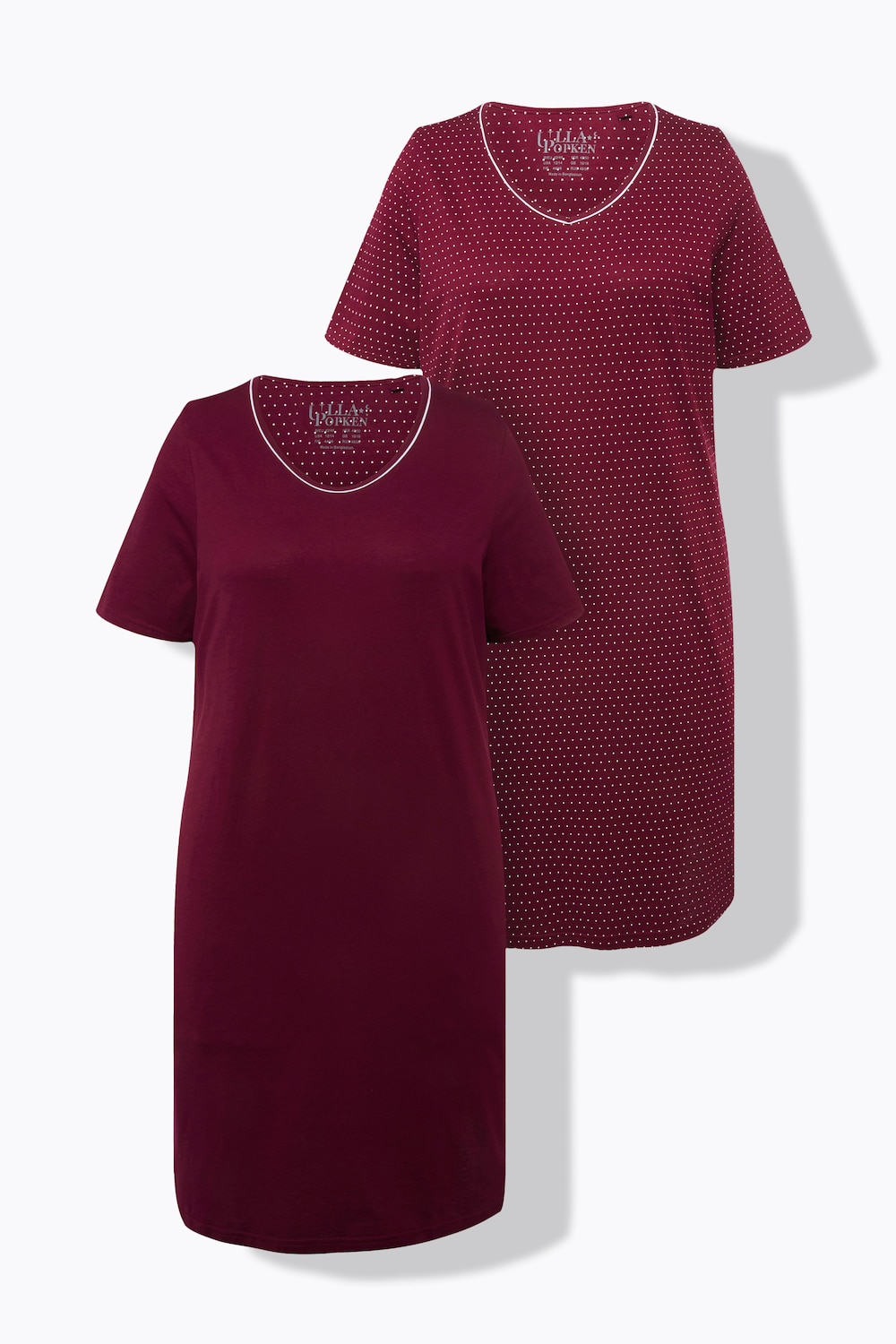 Große Größen Bigshirts, Damen, rot, Größe: 42/44, Baumwolle, Ulla Popken von Ulla Popken