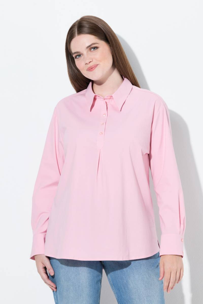 Große Größen Bluse, Damen, rosa, Größe: 46/48, Baumwolle, Ulla Popken von Ulla Popken