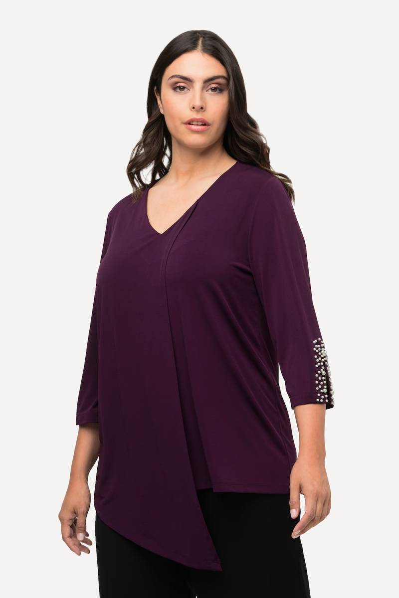 Große Größen Bluse, Damen, rot, Größe: 46/48, Polyester, Ulla Popken von Ulla Popken