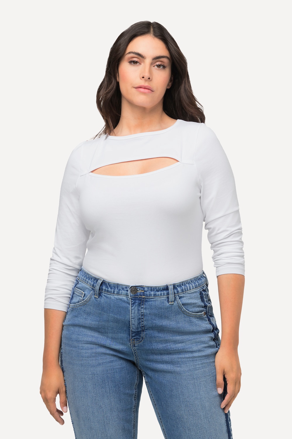 Große Größen Body, Damen, weiß, Größe: 50/52, Baumwolle, Ulla Popken Große Größen Body, Damen, weiß, Größe: 50/52, Baumwolle, Ulla Popken von Ulla Popken